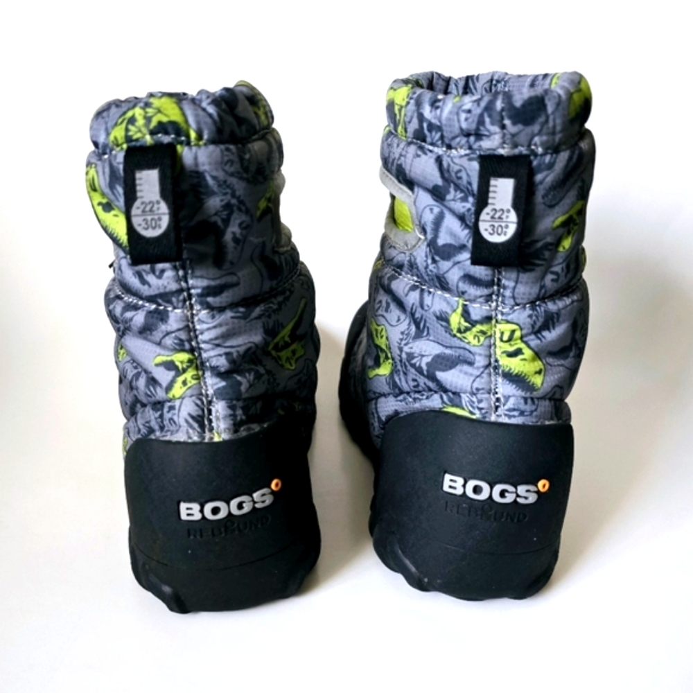 Bogs B Moc Camo Blue Green Pull On Lined Waterproof Winter Snow Boots Bo… - Picture 5 of 8